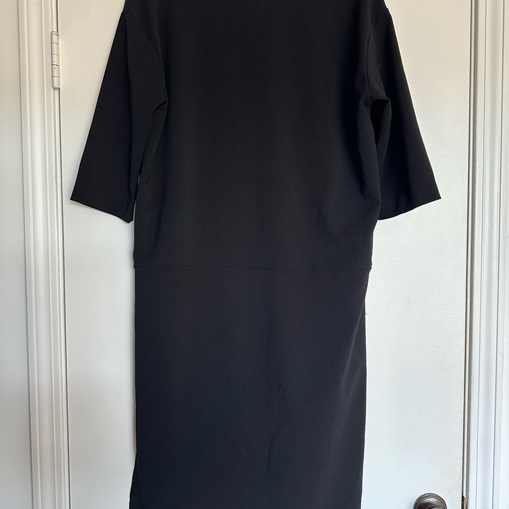 Silence + Noise Black Long Sleeve Dress